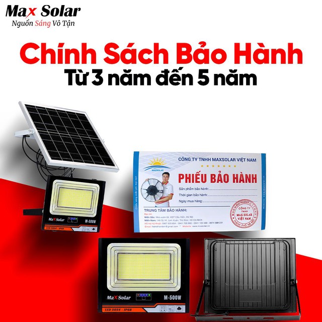 Gi&aacute; đ&egrave;n năng lượng mặt trời với mức chiết khấu cạnh tranh cao tại Maxsolar - Ảnh 3.