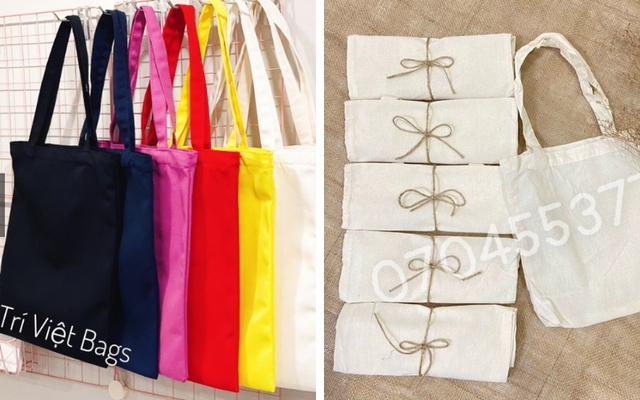T&uacute;i vải canvas trong xu hướng bao b&igrave; th&acirc;n thiện m&ocirc;i trường hiện nay- Ảnh 5.