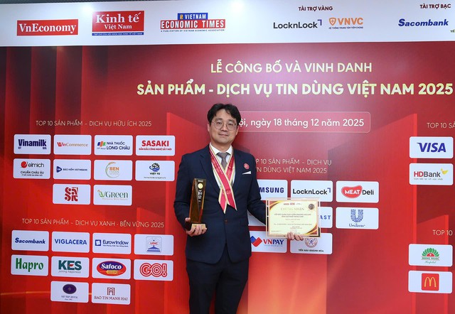 LocknLock 14 năm liên tiếp lọt “Top 10 Sản phẩm – Dịch vụ Tin Dùng Việt Nam”- Ảnh 1.