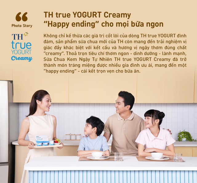 TH true YOGURT Creamy &ndash; M&oacute;n tr&aacute;ng miệng kh&ocirc;ng thể thiếu cho bữa ngon trọn vẹn - Ảnh 1.