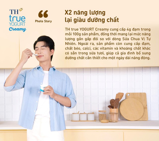 TH true YOGURT Creamy &ndash; M&oacute;n tr&aacute;ng miệng kh&ocirc;ng thể thiếu cho bữa ngon trọn vẹn - Ảnh 3.