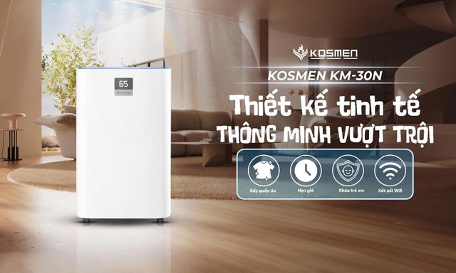 Chọn m&aacute;y h&uacute;t ẩm lọc kh&ocirc;ng kh&iacute; cho m&ugrave;a nồm- Ảnh 3.