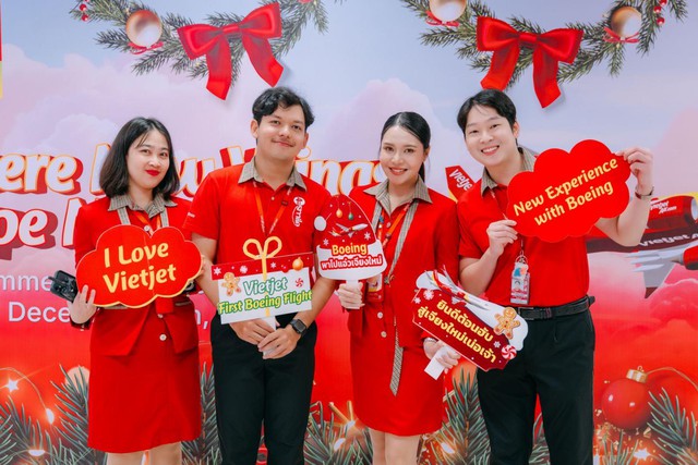 Vietjet đưa tàu bay Boeing 737-8 vào khai thác thương mại, thúc đẩy chiến lược tăng trưởng tại Thái Lan- Ảnh 3.