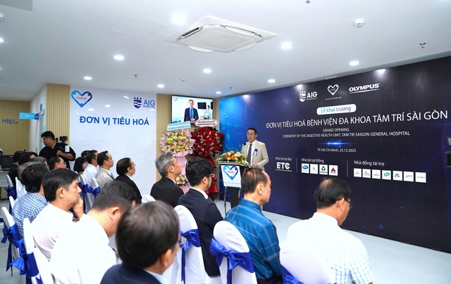 Bệnh viện Đa khoa Tâm Trí Sài Gòn ra mắt đơn vị tiêu hoá hiện đại- Ảnh 1.