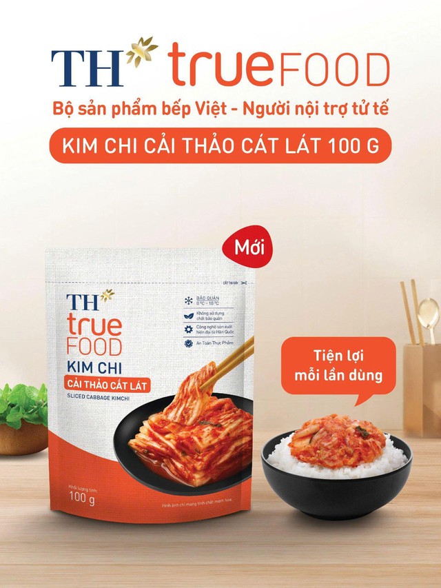 Kim chi TH true FOOD 100g &ndash; lựa chọn &ldquo;vừa đủ&rdquo; cho bữa ăn hiện đại của người trẻ - Ảnh 2.