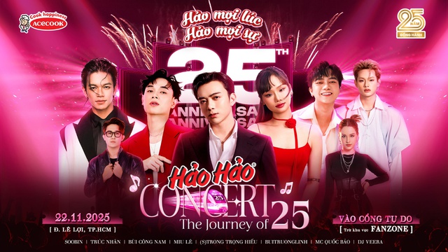 Hảo Hảo Concert - The Journey of 25: Lan tỏa tinh thần &ldquo;Hảo mọi l&uacute;c, Hảo mọi sự&rdquo; từ Nam ra Bắc- Ảnh 5.