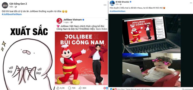 Jollibee Việt Nam ch&iacute;nh thức c&ocirc;ng Bố B&ugrave;i C&ocirc;ng Nam l&agrave; đại sứ thương hiệu năm 2026- Ảnh 2.