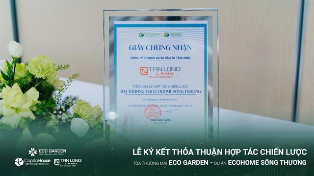 Tân Long Land là Tổng Đại lý phân phối tòa thương mại Eco Garden- Ảnh 3.