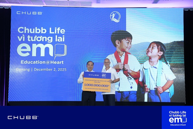“Chubb Life – Vì Tương Lai Em” hỗ trợ trẻ em khó khăn vùng bão lũ- Ảnh 1.