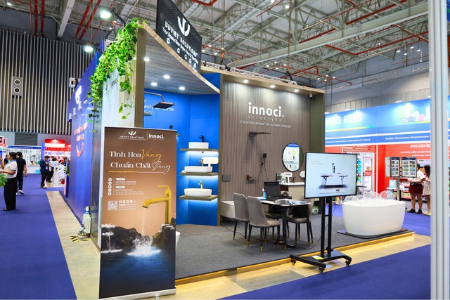 Vietnam Expo HCMC 2025: Innoci mang đến góc nhìn mới về không gian phòng tắm hiện đại - Ảnh 1.