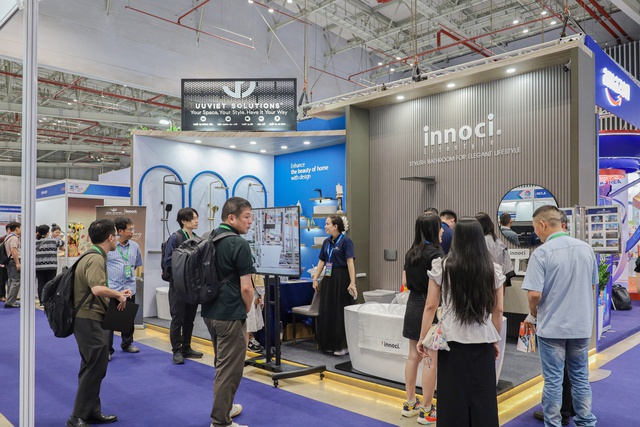 Vietnam Expo HCMC 2025: Innoci mang đến góc nhìn mới về không gian phòng tắm hiện đại - Ảnh 2.