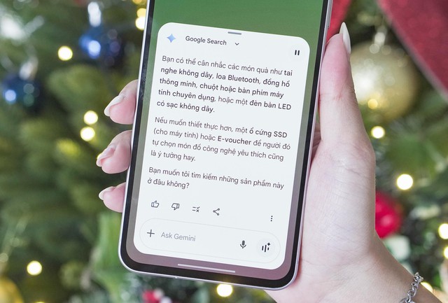 Chọn quà “keo lỳ” không lo “cháy ví”: Gemini Live soi giá, hiến kế gói quà cực nghệ - Ảnh 1.