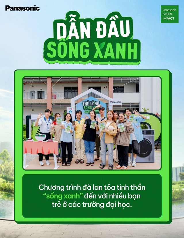 “Dẫn đầu sống xanh - mở tương lai bền vững” - Đâu là lý do để chiến dịch của Panasonic xứng đáng được ủng hộ và lan rộng? - Ảnh 3.