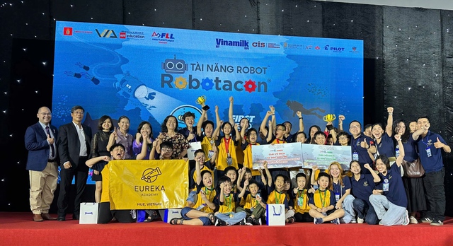 Lộ diện tài năng STEM robot tham dự FIRST® Champion thế giới tại Mỹ vào tháng 04/2025 - Ảnh 2.