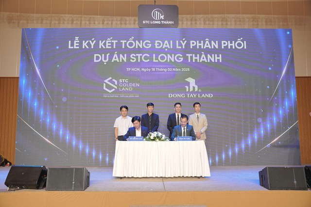 Lễ ra quân hứng khởi, Đông Tây Land trở thành Tổng đại lý phân phối STC Long Thành - Ảnh 1.