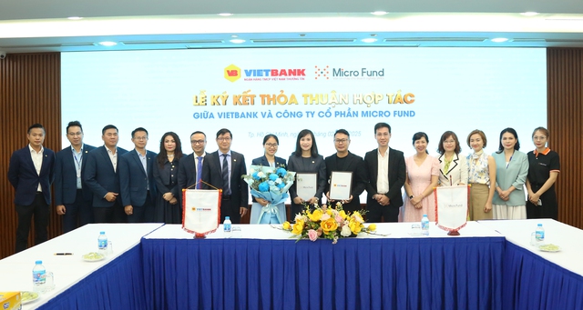Vietbank và Micro Fund ký kết hợp tác, tăng cường số hoá- Ảnh 3. Vietbank và Micro Fund ký kết hợp tác, tăng cường số hoá- Ảnh 3.