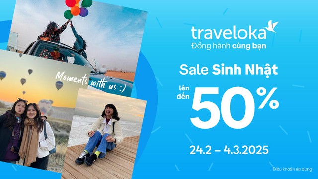 Hơn một thập kỷ đổi mới, Traveloka mừng sinh nhật với nhiều ưu đãi cho hàng triệu du khách trên khắp thế giới - Ảnh 1.