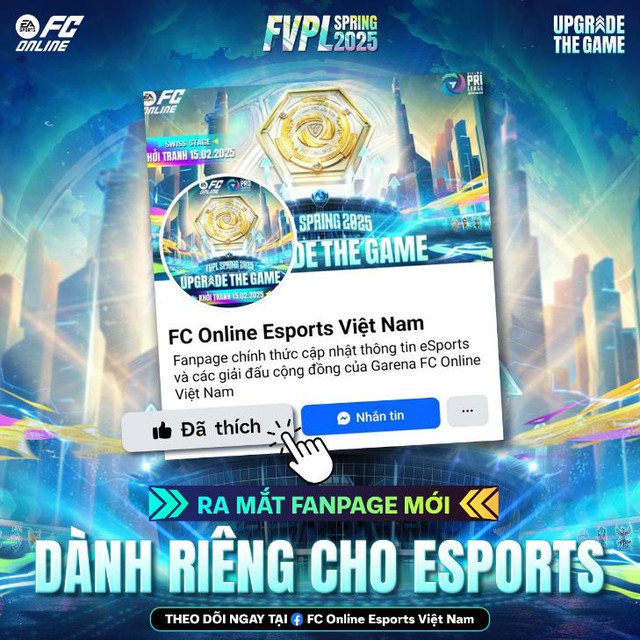 Ra mắt fanpage FC Online Esports Việt Nam - Điểm đến mới cho cộng đồng giải đấu của FC Online - Ảnh 1.