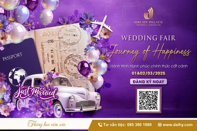 Wedding Fair Journey of Happiness - Triển lãm xu hướng cưới 2025 - Ảnh 1.