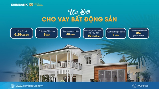 Sở hữu tổ ấm dễ dàng với giải pháp tài chính linh hoạt từ Eximbank - Ảnh 1.