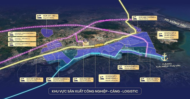 Phú Mỹ vừa lên thành phố, lượng tìm kiếm căn hộ tăng đột biến - Ảnh 1.