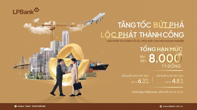 Ngân hàng Lộc Phát (LPBank) “kích hoạt” gói vay 8.000 tỷ đồng cho doanh nghiệp - Ảnh 1.