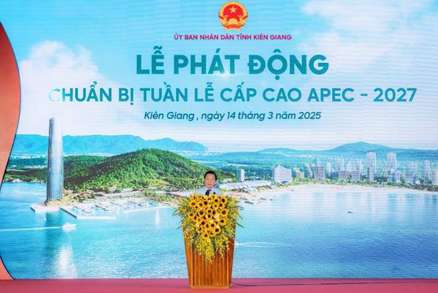 Phú Quốc tổ chức lễ khởi động các dự án phục vụ APEC 2027 - Ảnh 1.