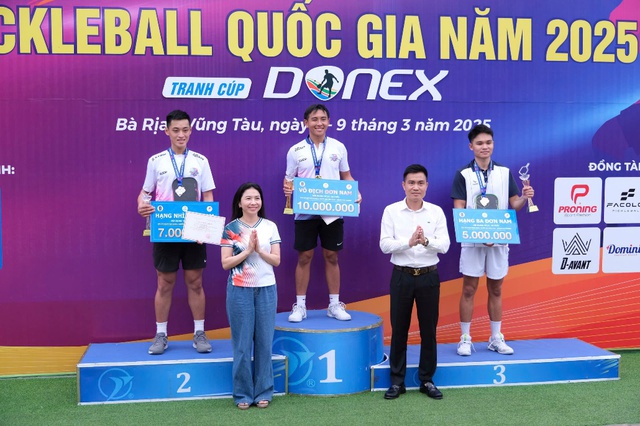 CLB Pickleball D-Joy xuất sắc vào chung kết 9/10 nội dung tại Giải vô địch pickleball Quốc gia 2025 - Ảnh 1.