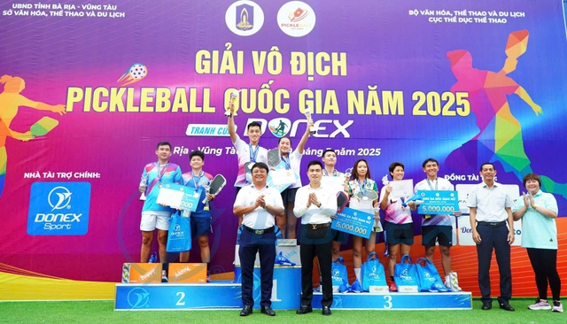 CLB Pickleball D-Joy xuất sắc vào chung kết 9/10 nội dung tại Giải vô địch pickleball Quốc gia 2025 - Ảnh 5.