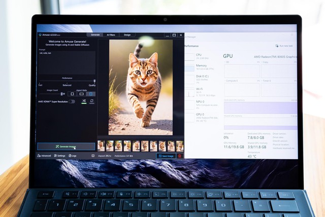 Trải nghiệm thực tế các ứng dụng AI trên laptop chip AMD: Nhiều bất ngờ - Ảnh 2.