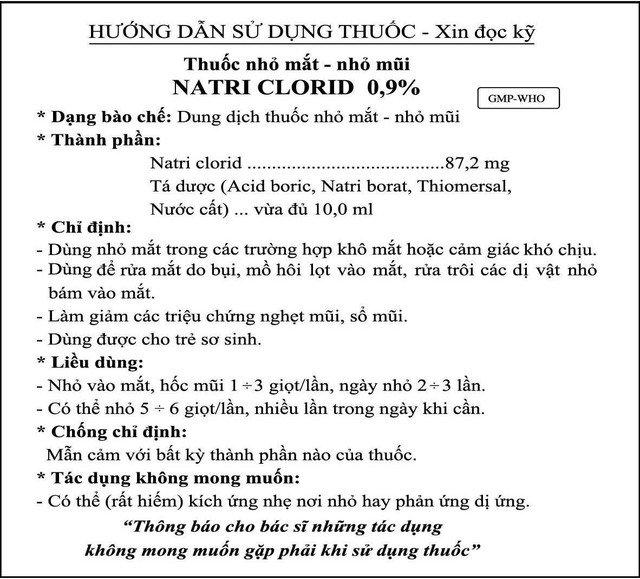 Thực hư thông tin thuốc nhỏ mắt, nhỏ mũi chứa thiomersal gây nguy hiểm và phản ứng của các mẹ bỉm sữa - Ảnh 3.