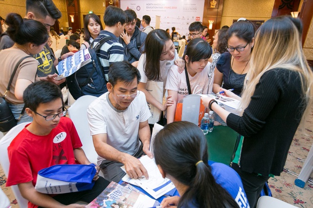 Triển lãm du học Mỹ và Canada toàn quốc mùa xuân 2025 - Ảnh 3.