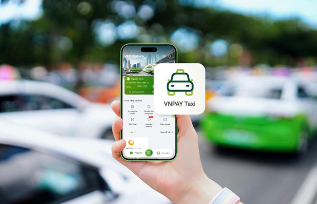 Đặt taxi “đi làm, đi học” trên app VCB Digibank tiết kiệm nửa giá - Ảnh 1.