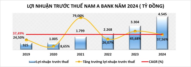 NAM A BANK công bố báo cáo tài chính năm 2024 đã được kiểm toán độc lập - Ảnh 1.