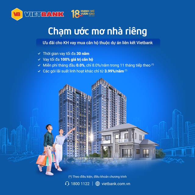 Vietbank triển khai gói vay ưu đãi 0% lãi suất và ưu đãi vay mua nhà- Ảnh 1.