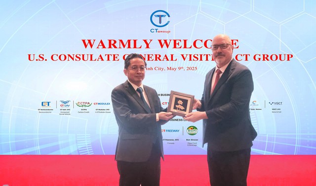 Tổng Lãnh sự quán Hoa Kỳ cùng CT Group thảo luận hợp tác nhiều lĩnh vực- Ảnh 1. Tổng Lãnh sự quán Hoa Kỳ cùng CT Group thảo luận hợp tác nhiều lĩnh vực- Ảnh 1.