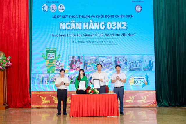 Cùng "Ngân hàng D3K2" tặng 11.000 lọ BioAmicus D3K2 cho trẻ em Việt- Ảnh 2.