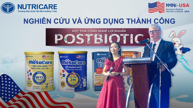 Nutricare ứng dụng công nghệ lợi khuẩn Postbiotic vào dòng sản phẩm Metacare- Ảnh 1. Nutricare ứng dụng công nghệ lợi khuẩn Postbiotic vào dòng sản phẩm Metacare- Ảnh 1.