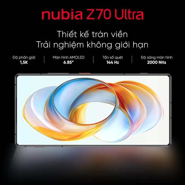 Nubia Z70 Ultra – Thiết kế hoàn mỹ, công nghệ camera đỉnh cao- Ảnh 4. Nubia Z70 Ultra – Thiết kế hoàn mỹ, công nghệ camera đỉnh cao- Ảnh 4.