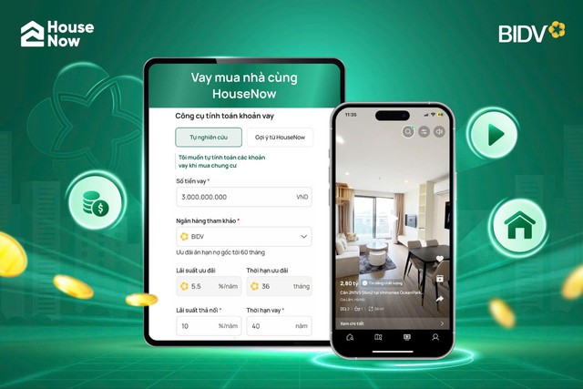Người trẻ vay mua nhà dễ dàng với lãi suất chỉ 5,5% từ HouseNow & BIDV- Ảnh 1.