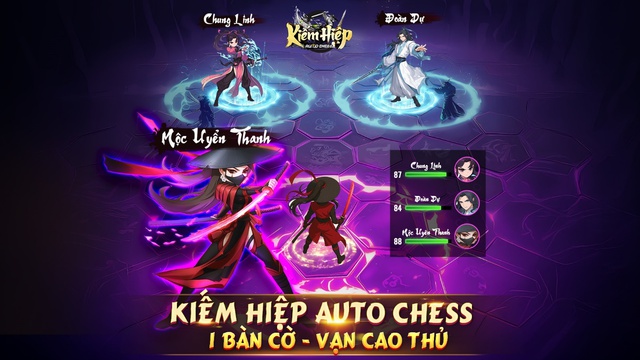 Kiếm Hiệp Auto Chess: Game Auto Chess phong cách Võ Lâm tiên phong tại Việt Nam- Ảnh 2. Kiếm Hiệp Auto Chess: Game Auto Chess phong cách Võ Lâm tiên phong tại Việt Nam- Ảnh 2.
