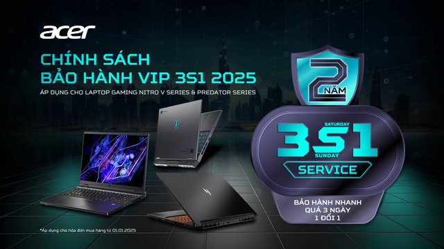 Sức mạnh laptop gaming AI Acer Predator 2025 chinh phục mọi tựa game AAA- Ảnh 6. Sức mạnh laptop gaming AI Acer Predator 2025 chinh phục mọi tựa game AAA- Ảnh 6.