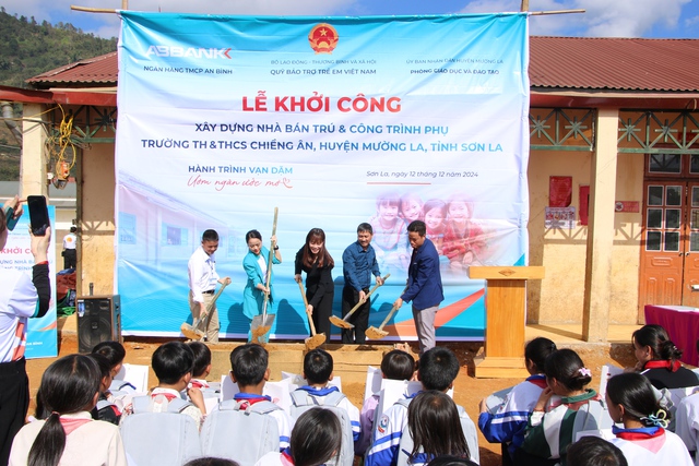 ABBANK xây nhà bán trú cho học sinh vùng cao từ sáng kiến thể thao gây quỹ- Ảnh 2.