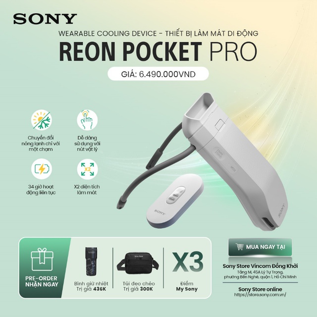 Reon Pocket Pro: Thiết bị đeo thông minh với khả năng làm mát và sưởi ấm vượt trội- Ảnh 5. Reon Pocket Pro: Thiết bị đeo thông minh với khả năng làm mát và sưởi ấm vượt trội- Ảnh 5.