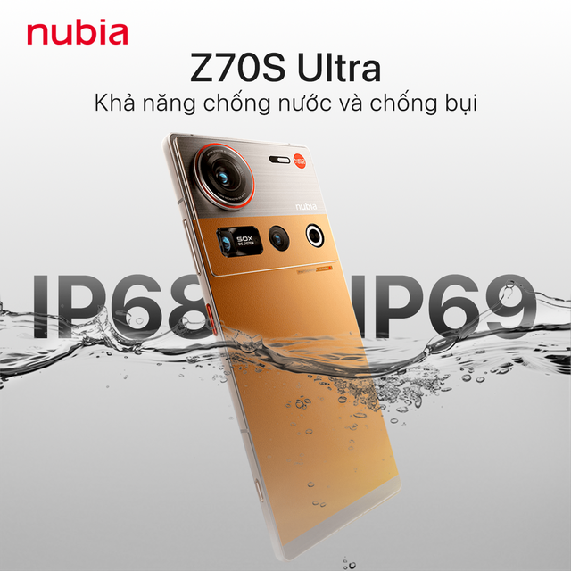 Nubia Z70S Ultra 5G: Ứng viên nổi bật trong phân khúc điện thoại Flagship 2025- Ảnh 5. Nubia Z70S Ultra 5G: Ứng viên nổi bật trong phân khúc điện thoại Flagship 2025- Ảnh 5.