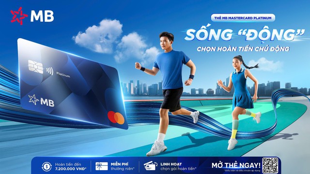 Ra mắt MB Mastercard Platinum: “Nhà vô địch” hoàn tiền trong hệ sinh thái MB - Ảnh 1. Ra mắt MB Mastercard Platinum: “Nhà vô địch” hoàn tiền trong hệ sinh thái MB - Ảnh 1.