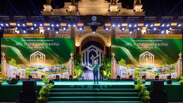 Mayhomes bùng nổ tại lễ Kick-off Vinhomes Golden City- Ảnh 1. Mayhomes bùng nổ tại lễ Kick-off Vinhomes Golden City- Ảnh 1.