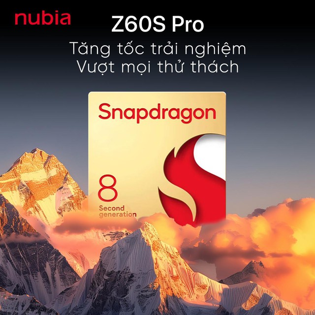 Nubia Z60S Pro 5G: Khai phá sức mạnh vượt trội từ Flagship đỉnh cao- Ảnh 3. Nubia Z60S Pro 5G: Khai phá sức mạnh vượt trội từ Flagship đỉnh cao- Ảnh 3.