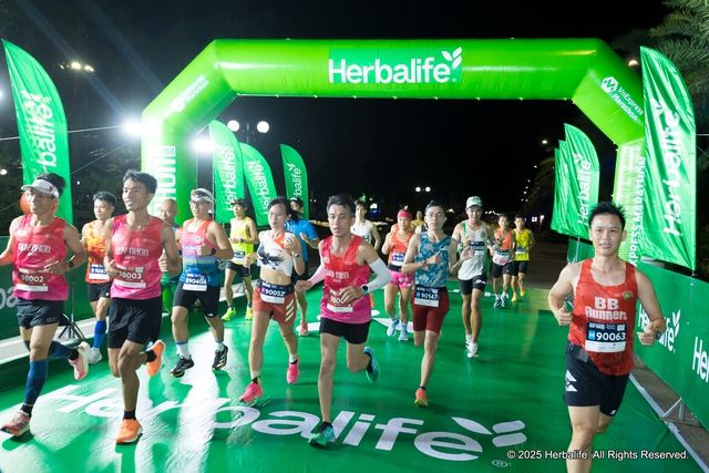 Herbalife tiếp tục lan tỏa lối sống năng động tại VnExpress Marathon Quy Nhơn 2025
