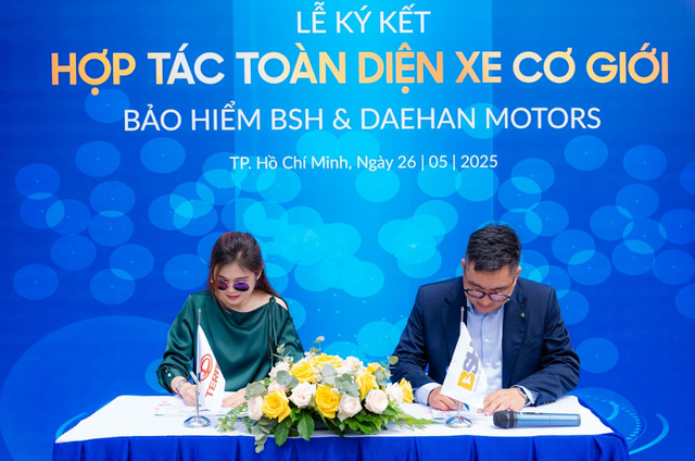BSH hợp tác với Daehan Motors triển khai bảo hiểm xe Teraco- Ảnh 2. BSH hợp tác với Daehan Motors triển khai bảo hiểm xe Teraco- Ảnh 2.